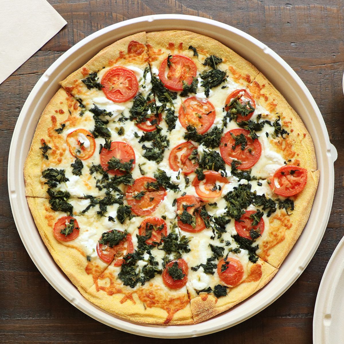 12" Fiber PizzaRound - 100/case - World Centric