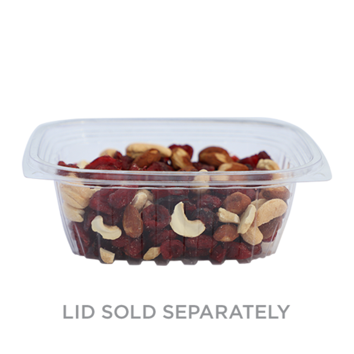 12 OZ RECTANGULAR DELI CONTAINER | CLEAR PLA | 900/CASE - World Centric