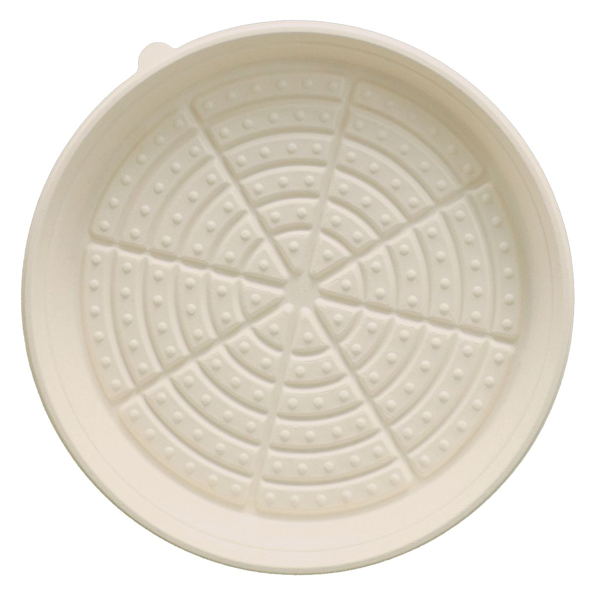 12" PizzaRound Tray - Lid sold separately - 200/case - World Centric