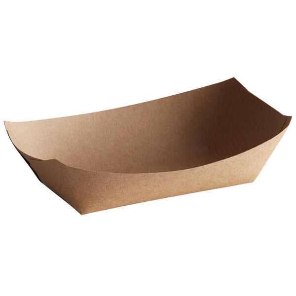 1/2 lb Paper boat tray Kraft, 1000/case
