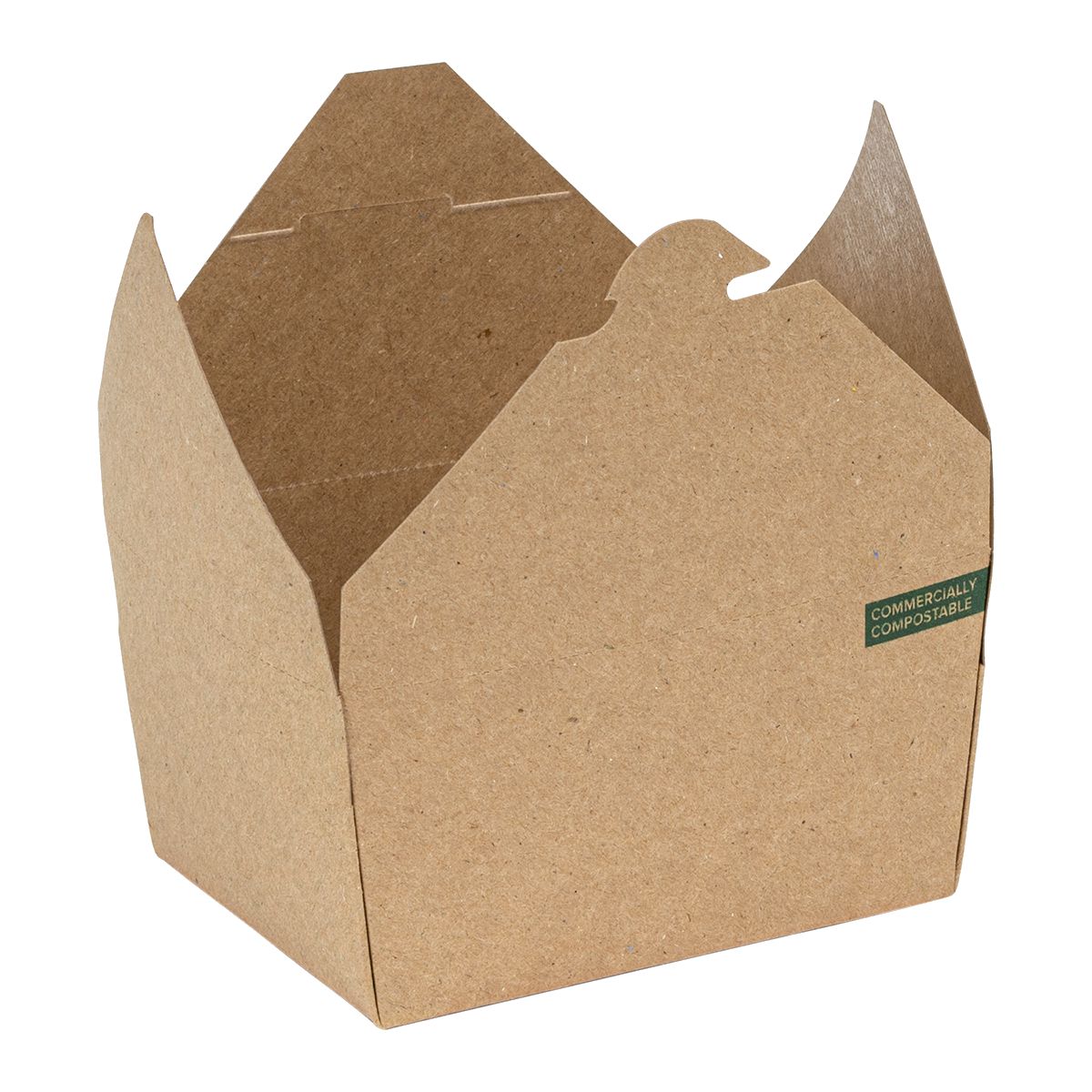 22 oz INNOBOX EDGE™ #1 | Compostable Kraft | PLA-Lined | 180/case - Stalk Market
