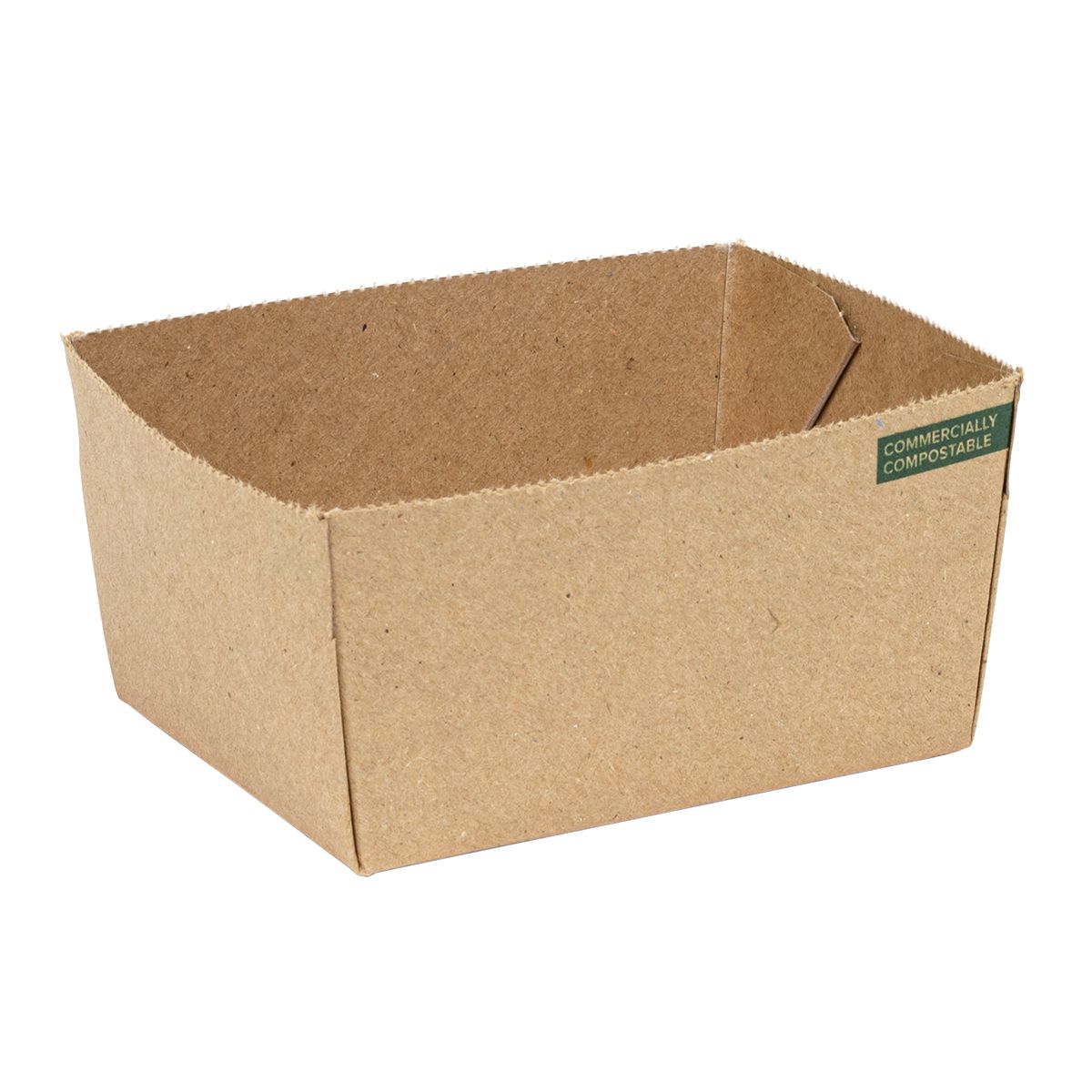 22 oz INNOBOX EDGE™ #1 | Compostable Kraft | PLA-Lined | 180/case - Stalk Market