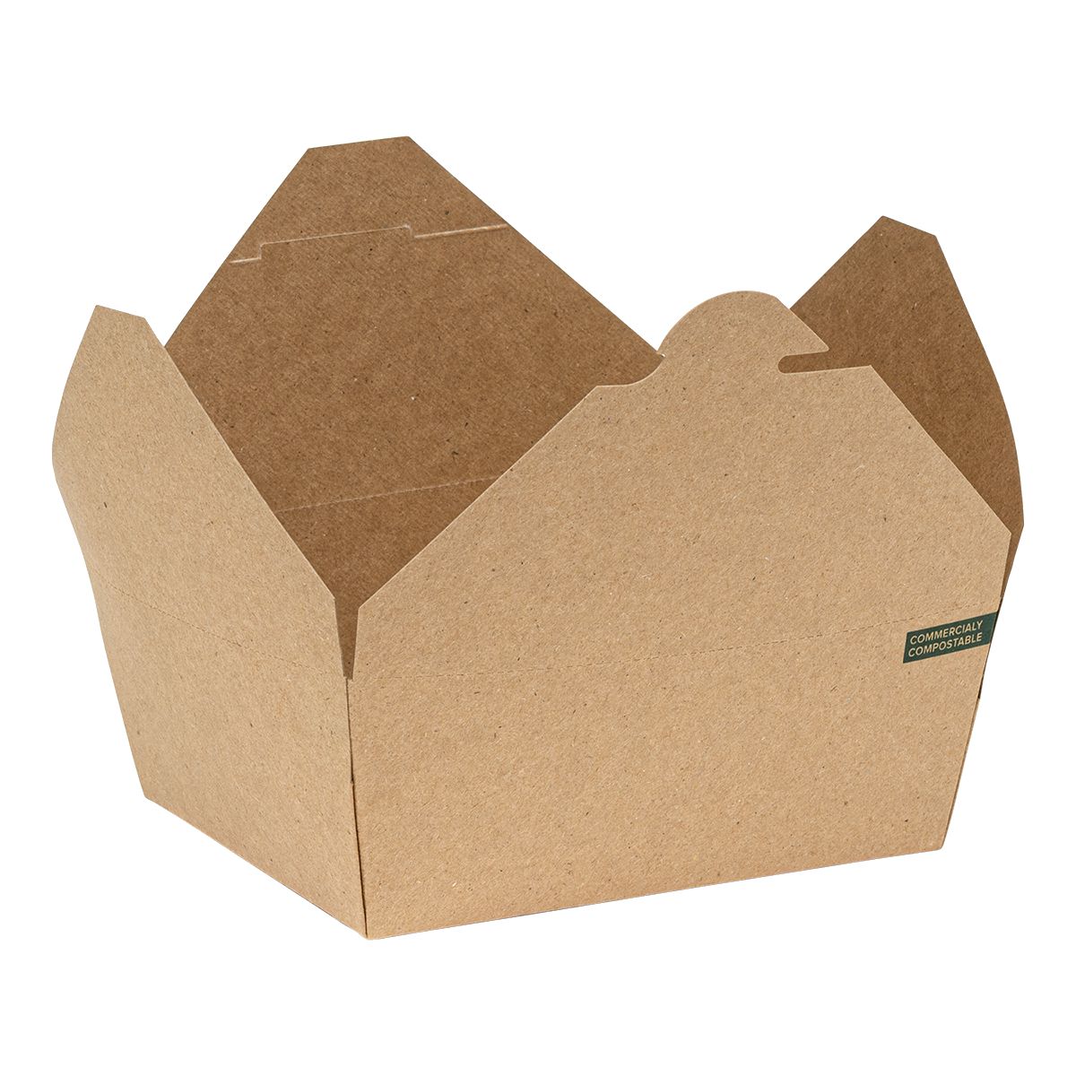 29 oz INNOBOX EDGE™ #8 | Compostable Kraft | PLA-Lined | 130/case - Stalk Market