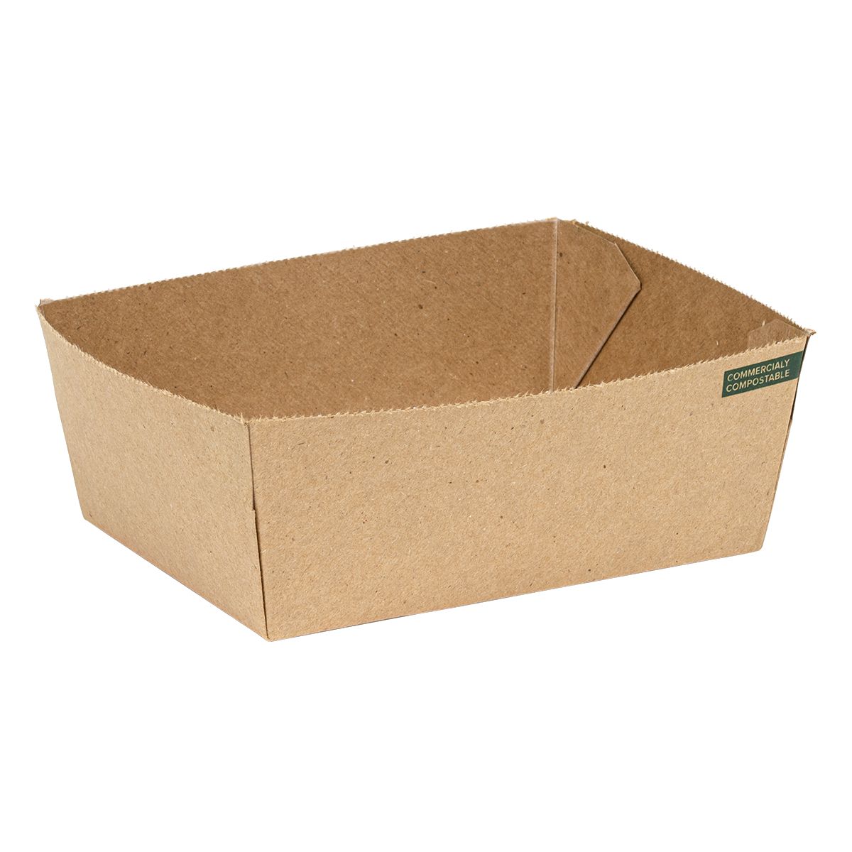 29 oz INNOBOX EDGE™ #8 | Compostable Kraft | PLA-Lined | 130/case - Stalk Market