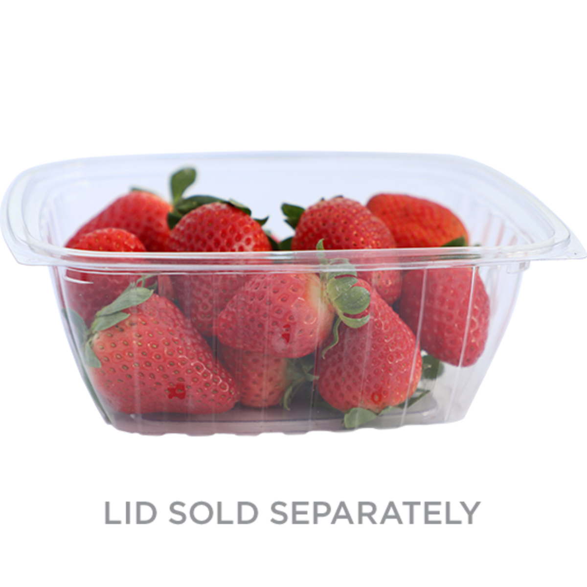 32 OZ RECTANGULAR DELI CONTAINER | CLEAR PLA | 600/CASE - World Centric
