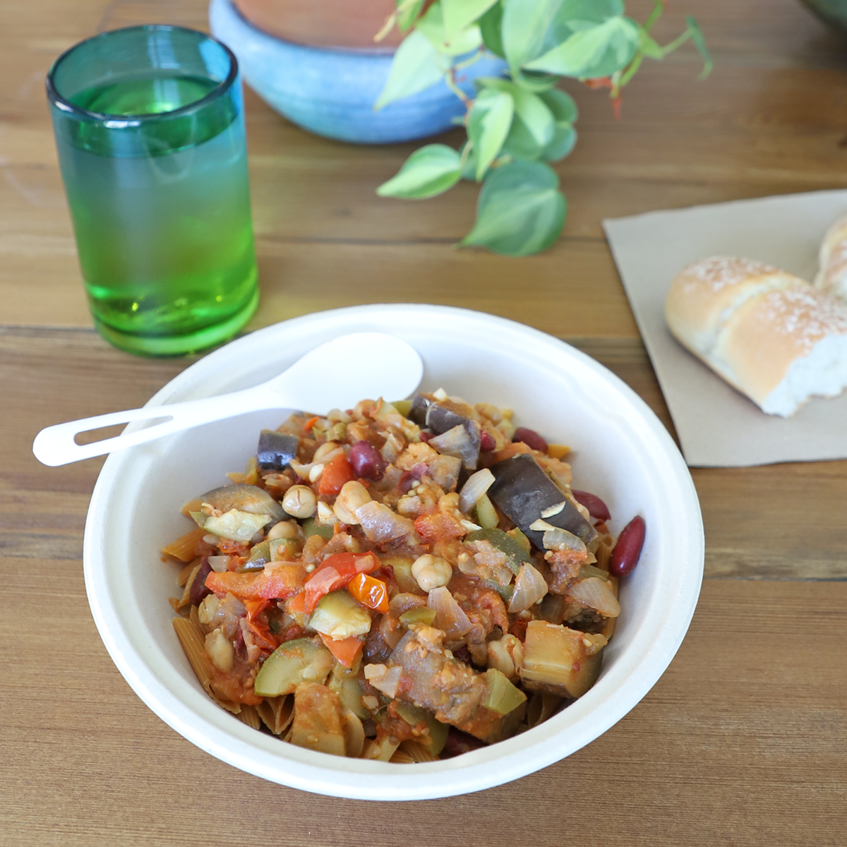 32 oz Fiber Wide Bowl | 300/case - World Centric