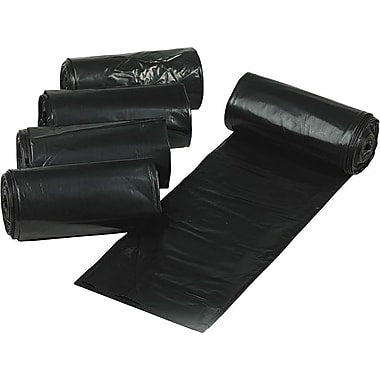 45 Gallon Black LDPE Trash bag 40x46 1.5mil 100/case - Wellcare