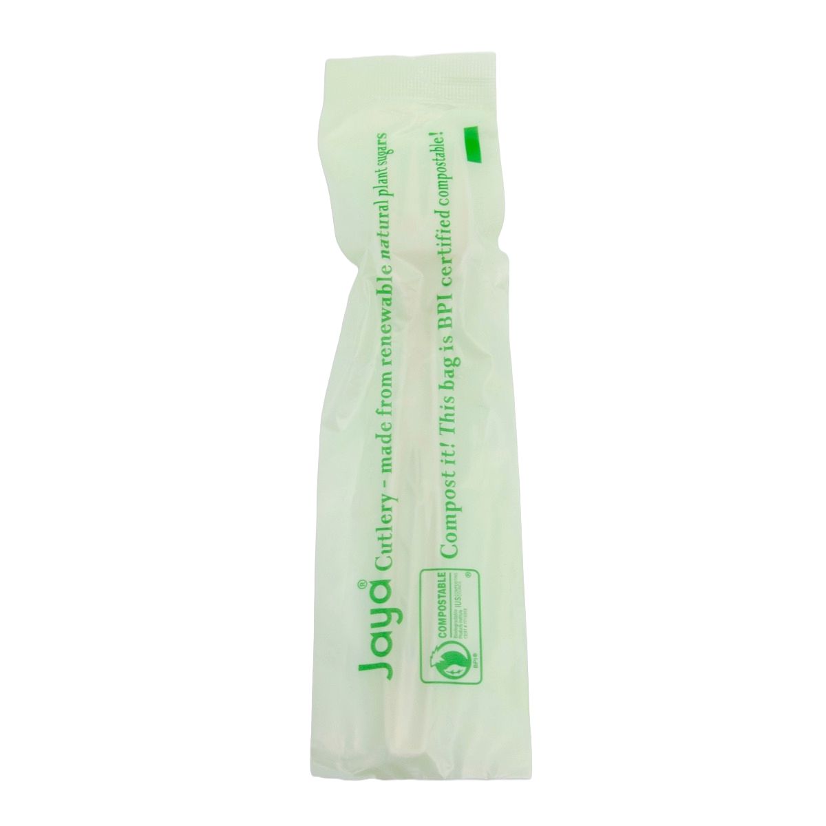 6.5" Individually Wrapped Fork | Heavy Weight | White | 750/case - Stalk Market