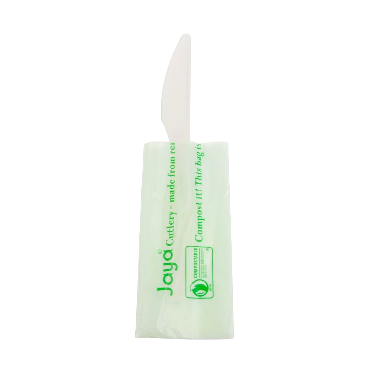 6.5" Individually Wrapped Knife | Heavy Weight | White | 750/case - Stalk Market
