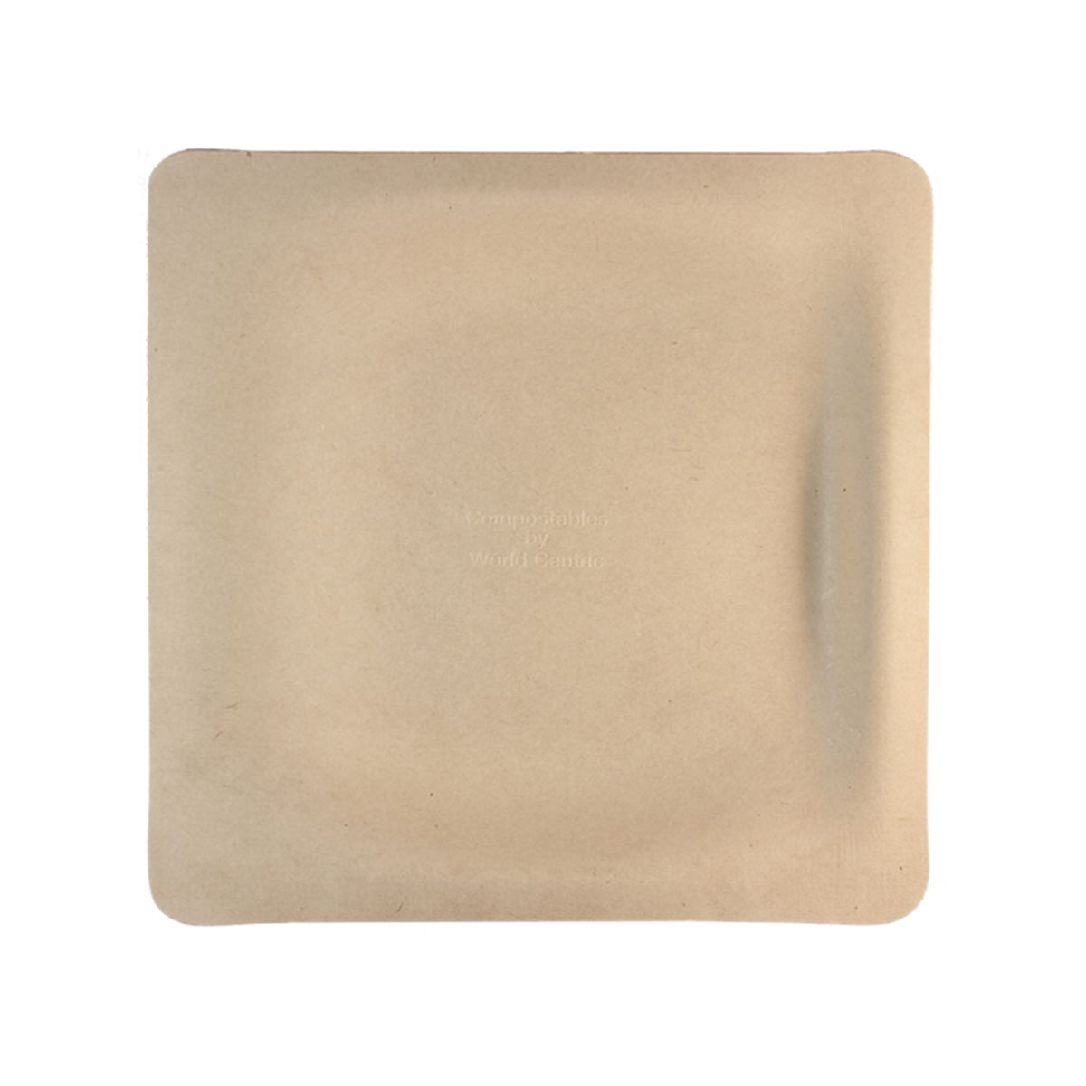 7" Fiber Square Plate | 1000/case - World Centric