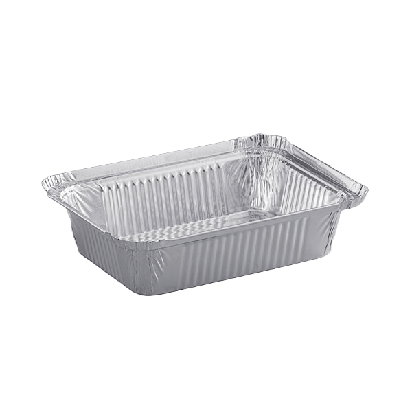 747 | 1.5 lb. Deep Oblong Aluminum Foil Pan - 500/case