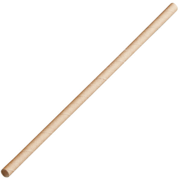 8” FSC® Kraft Paper Straw | 6000/CASE - World Centric