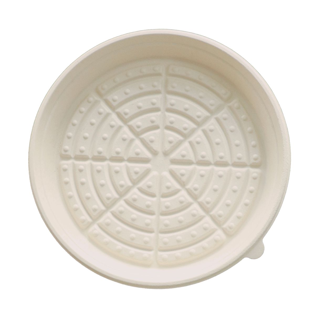 8" PizzaRound Tray - Lid sold separately - 200/case - World Centric