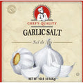 Bulk Garlic Salt | 4×10 lb Jars | Chef's Quality | Free Ship