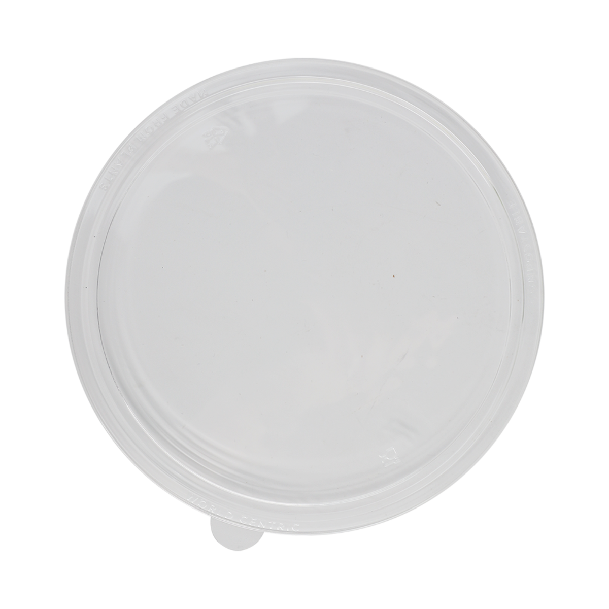 LID PLA - 32 oz Fiber Wide Bowls | Clear | 300/case - World Centric