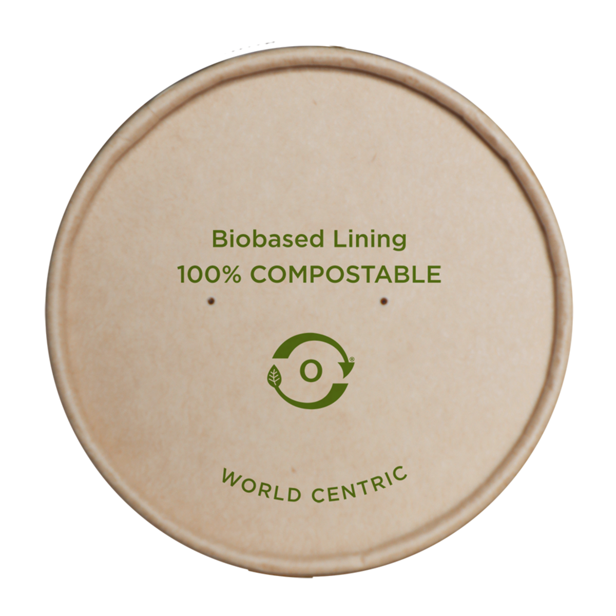 LID Paper - 8 oz NoTree Paper Bowls | 500/case - World Centric
