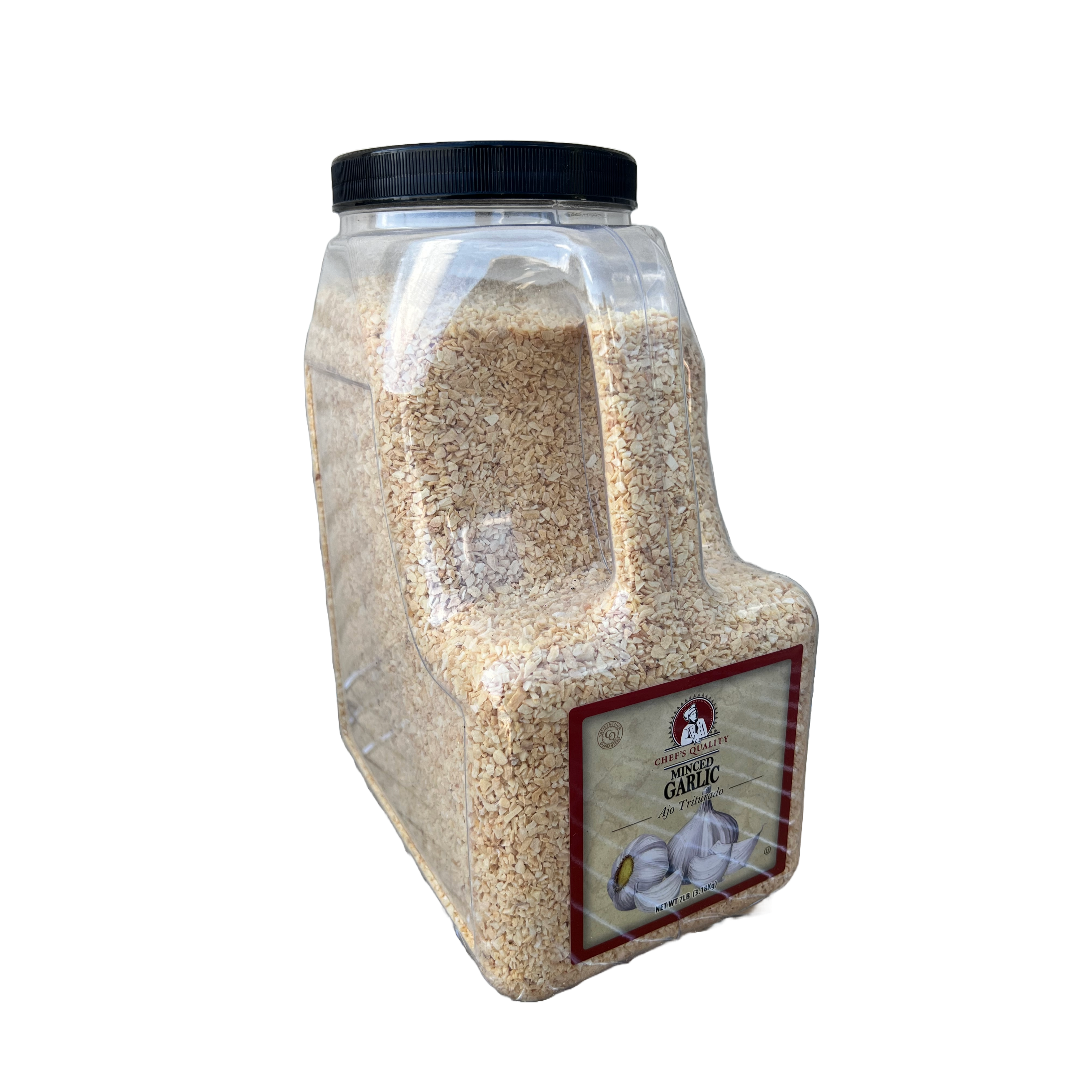 Minced Garlic | 7 lbs | Chef's Quality - 4 Jars