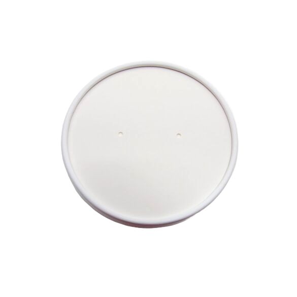 Paper Lid for 12-32 oz Paper Food Container | 250/case - Planet+