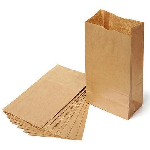 SOS-04 | 4 lb Grocery SOS kraft bag - 2000/case (5"X3"X9.25")