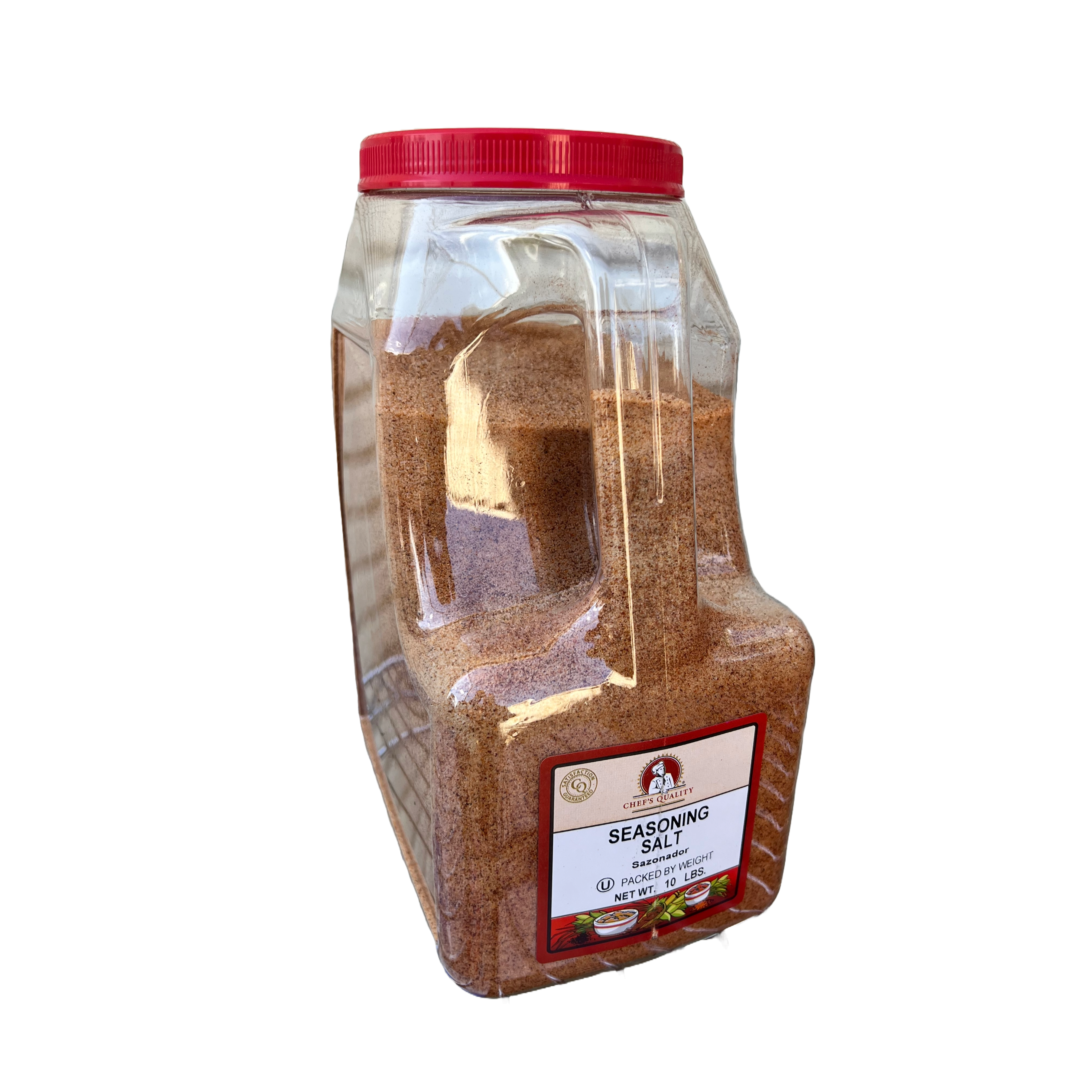Seasoning Salt | 10 lb | Chef's Quality - 4 Jars