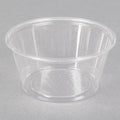 2 oz Portion Cup Clear PP - 2500/case - Wellcare