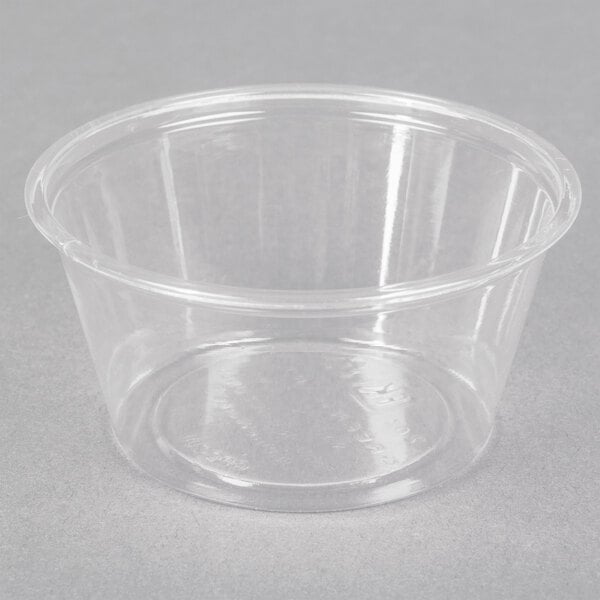 1 oz Portion cup | Clear PP - 2500/case - Wellcare