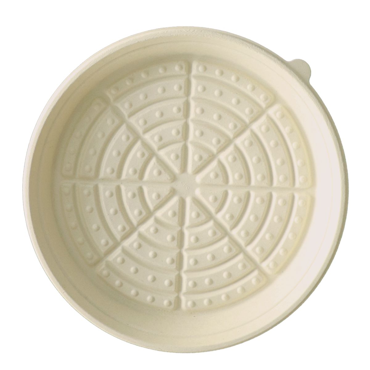 10" PizzaRound Tray - Lid sold separately - 200/case - World Centric