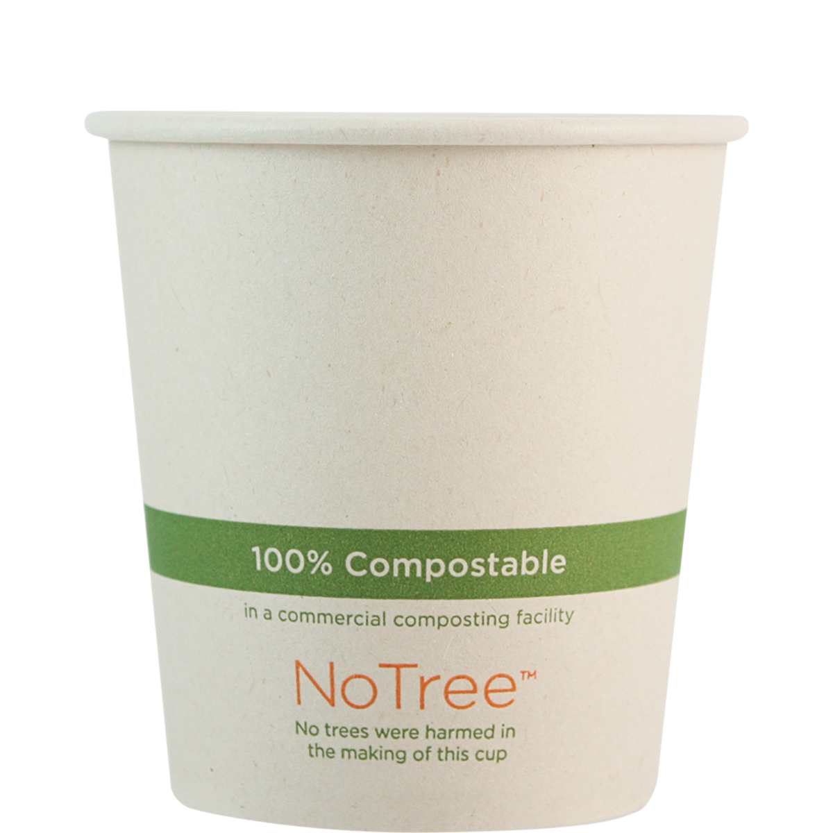 10 oz NoTree Paper Compostable Hot Cup | Kraft | 1000/case - World Centric