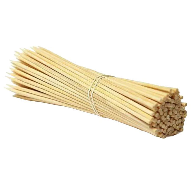 12" Bamboo Skewers | 10000 pcs/case - Wellcare