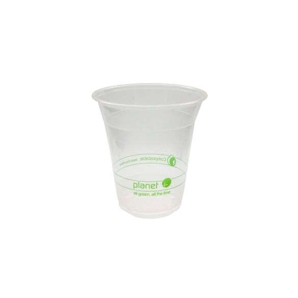12 oz Cold Cup | Compostable PLA Plastic | 1000/case - Planet+