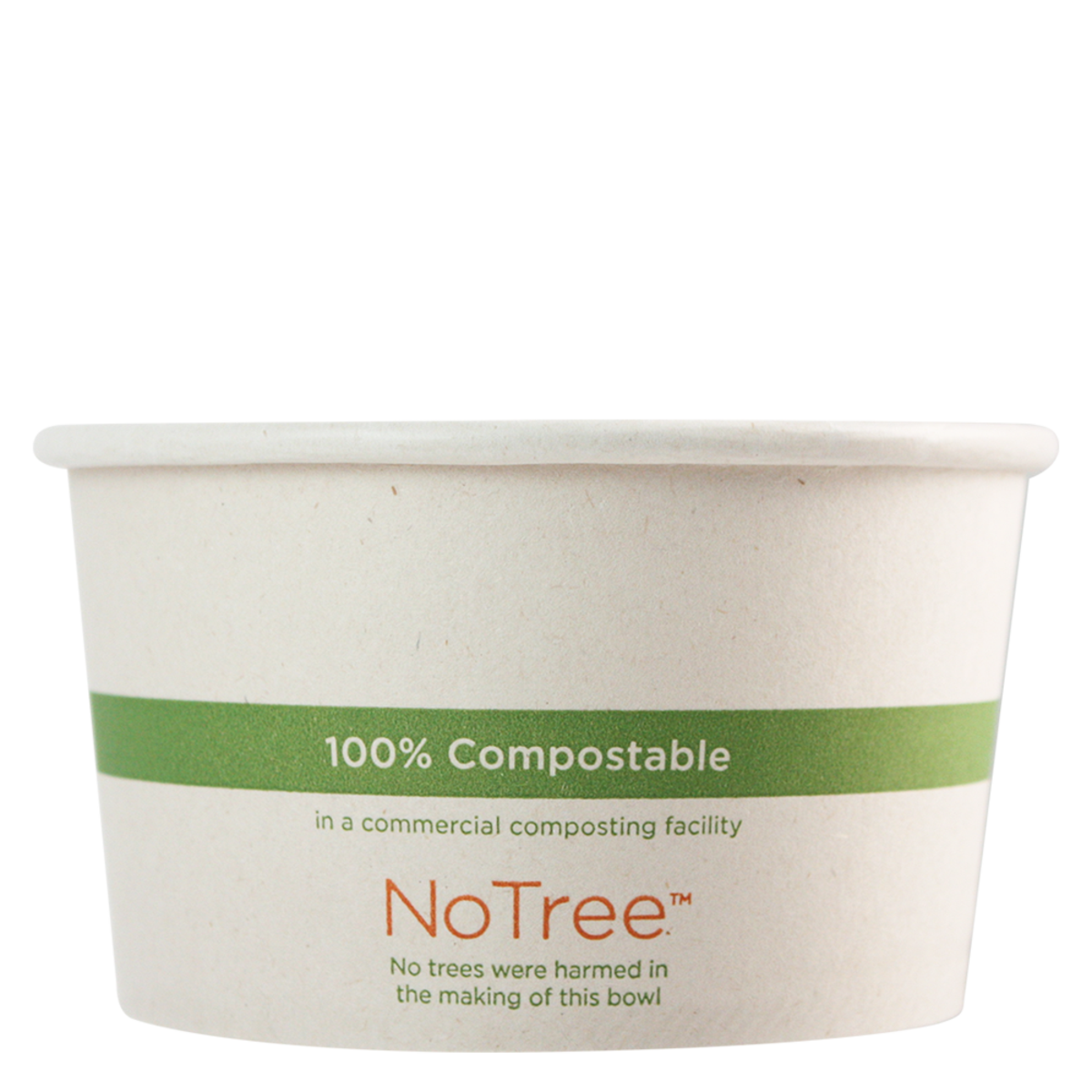 12 oz Hot & Cold Paper Food Container | PLA Lined | NoTree | 500/case - World Centric
