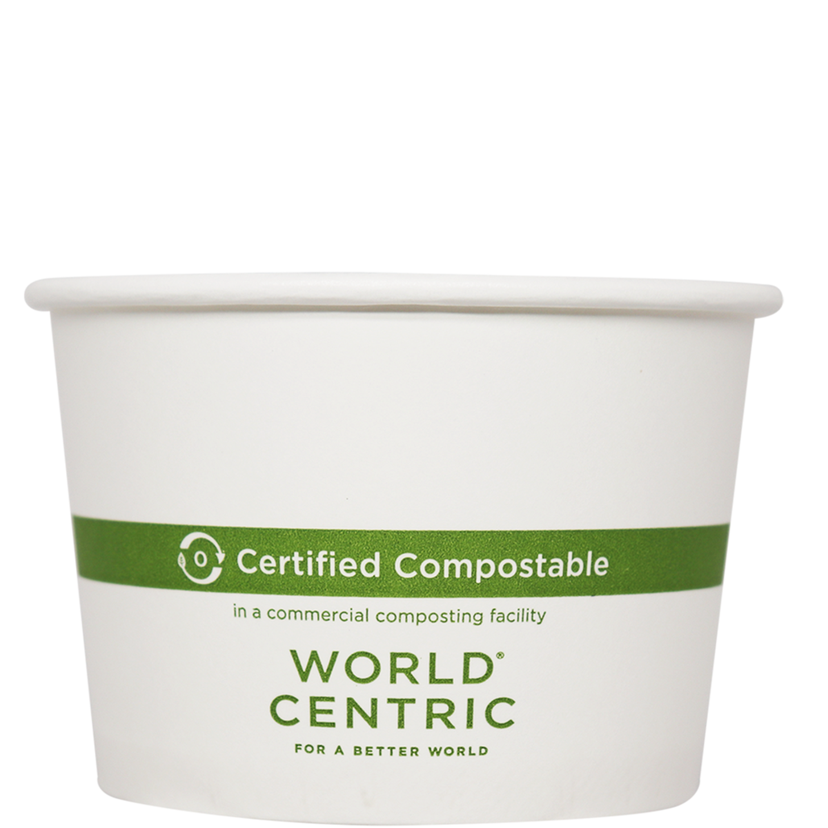 16 oz Hot & Cold Paper Food Container | PLA Lined | FSC® Paper | 500/case - World Centric