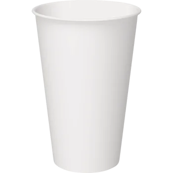 20 oz Single Wall Paper Hot Cup. Plain White, 600/case