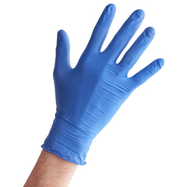 3.5 mil Blue Nitrile glove, Powder free 1000/case - Small