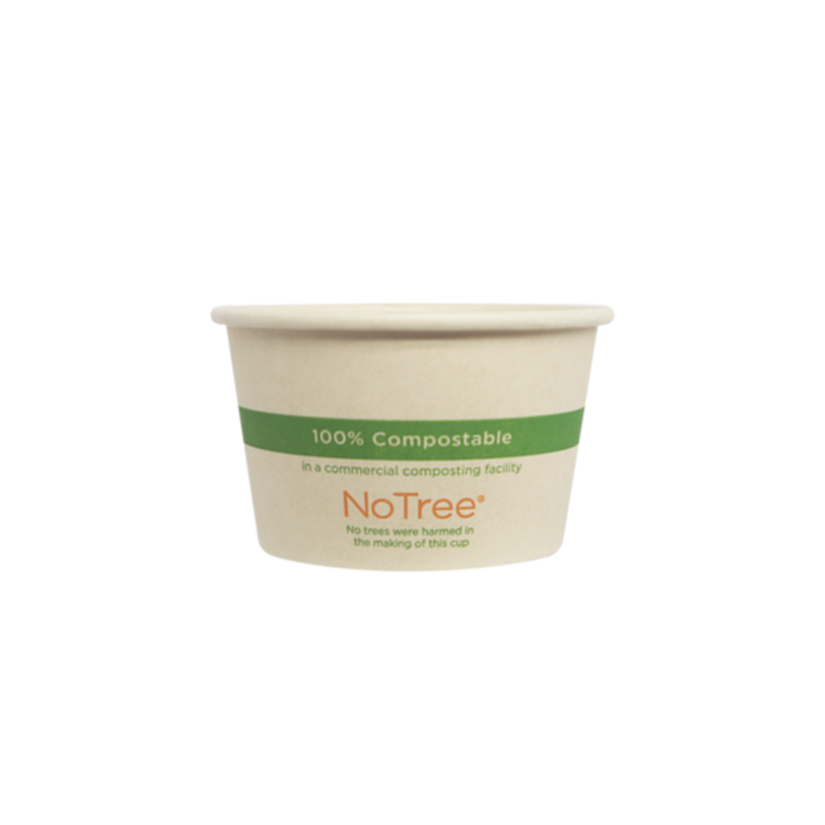 4 oz Paper Portion Cup | NoTree | 2000/case - World Centric