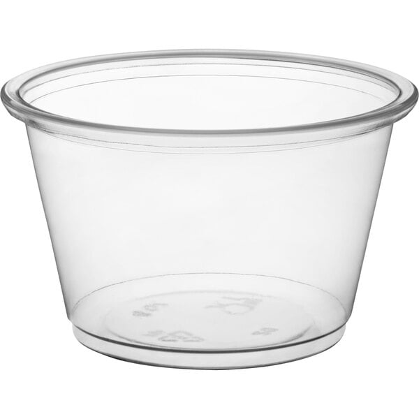 4 oz Portion Cup Clear PP 2500pcs/case