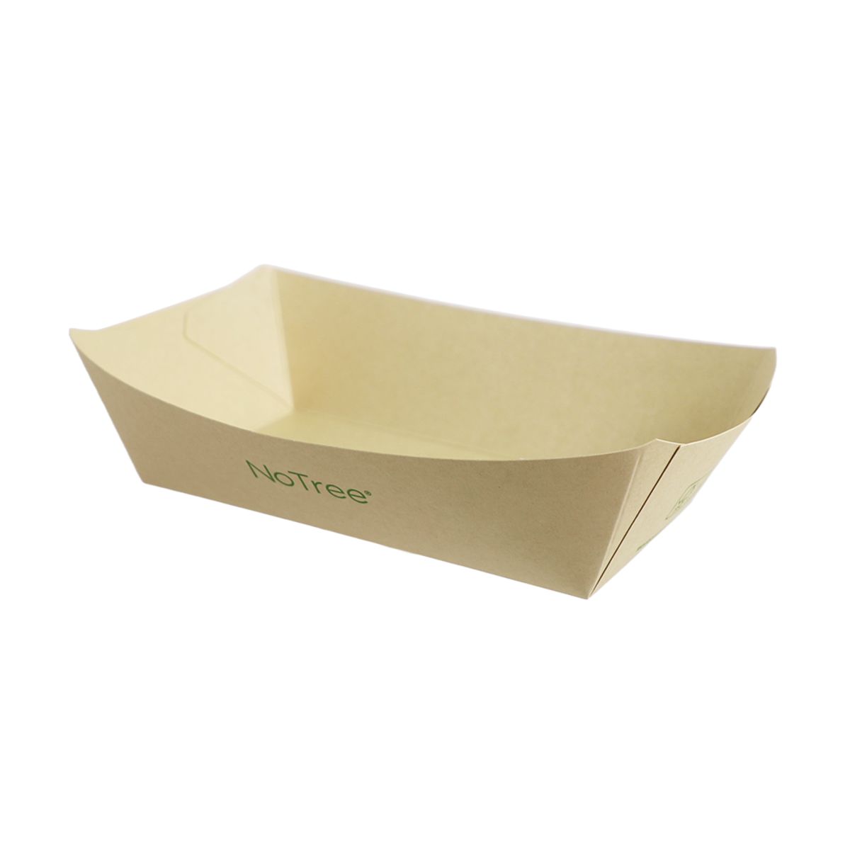 5 LB NoTree Boat Tray - Case of 500 - World Centric