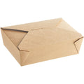 #1 26 oz Kraft food box  with glossy PE, 450/case