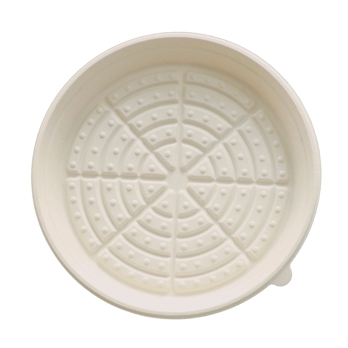 8" PizzaRound Tray - Lid sold separately - 200/case - World Centric