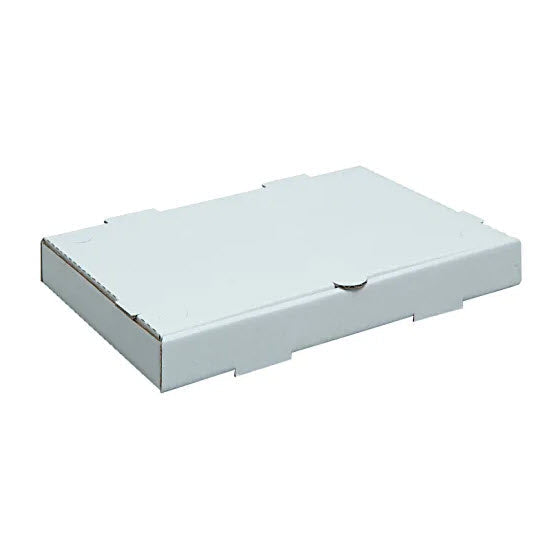 8" x 13" White FLATBREAD BOX | 50/case - Arvco