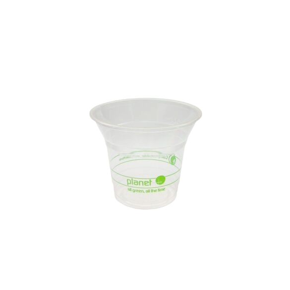 9 oz Cold Cup | Compostable PLA Plastic | 1000/case - Planet+
