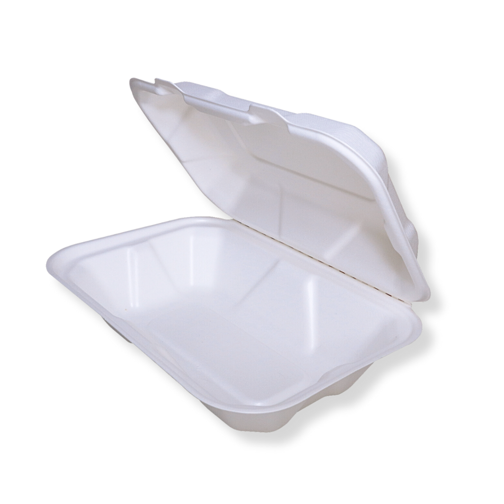 9x6 Fiber Hoagie Clamshell 250/case | HL96 | DEP