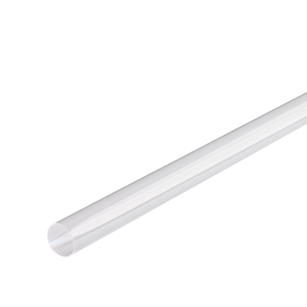 AirCarbon Giant Compostable Straws - Clear Wrapped - 8.25" - 2400/case