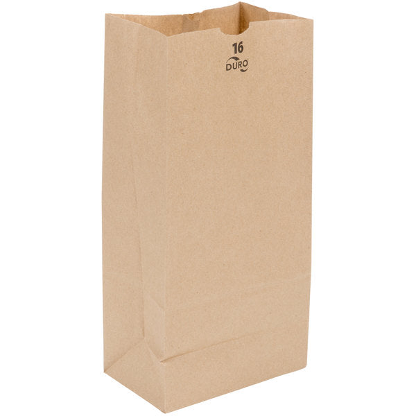 Duro #16 Kraft Paper Bag | 500/case