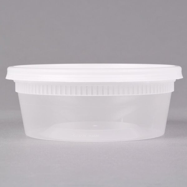 Empress Heavy duty 8 oz Plastic deli soup combo 240/case