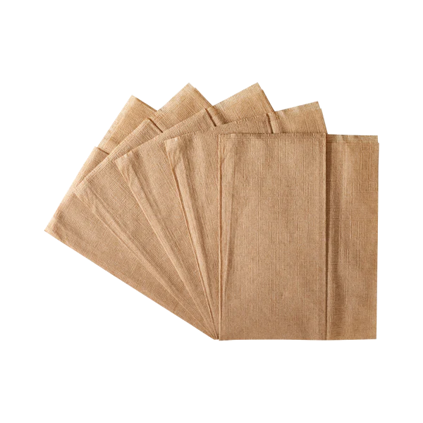Interfold Napkins 2 ply Kraft | 6000/case - Wellcare