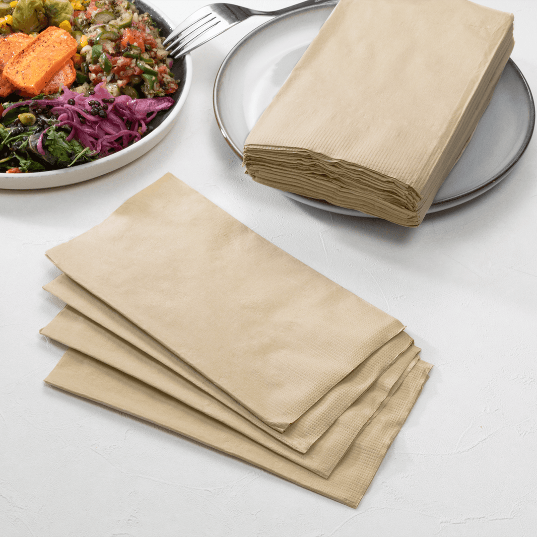 Kraft Dinner Napkins 15"x17" | 2-ply | 3000/case - Allied West