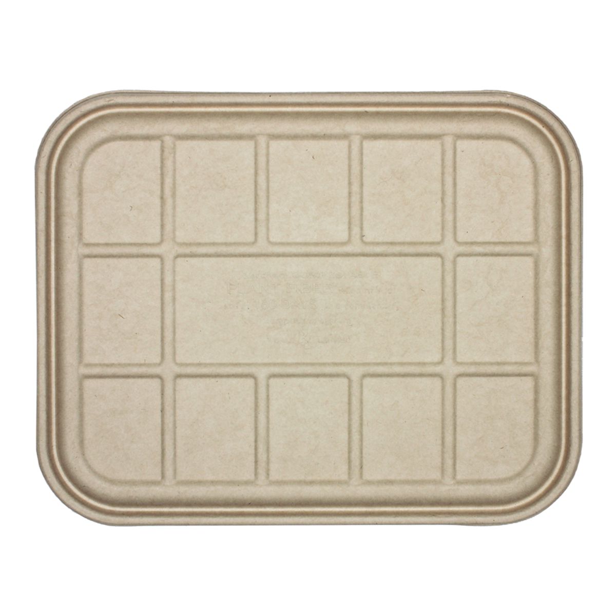 LID Fiber - Half Size (104 to 120 oz) Catering Pans | 200/case - World Centric