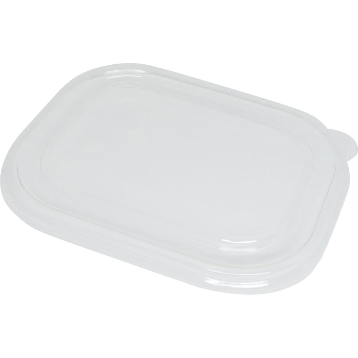 LID PLA – 20-48 oz Fiber Box, Clear, Flat | 400/case - World Centric