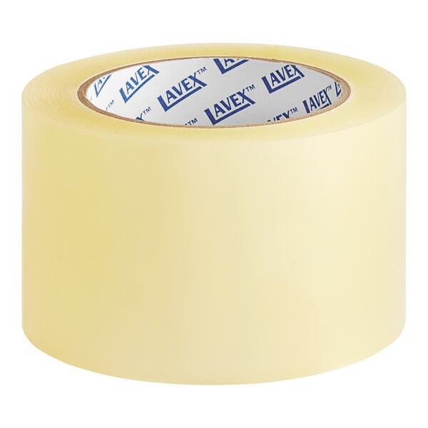Lavex 2 Mil Clear Acrylic 3" x 110 Yard Carton Sealing Tape - 24/Case